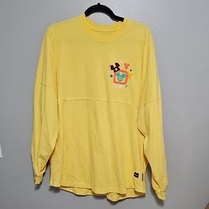Yellow Disney Long Sleeve Spirit Jersey L